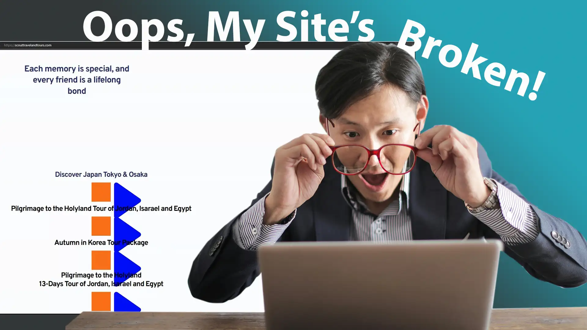 Broken Brizy WP Site
